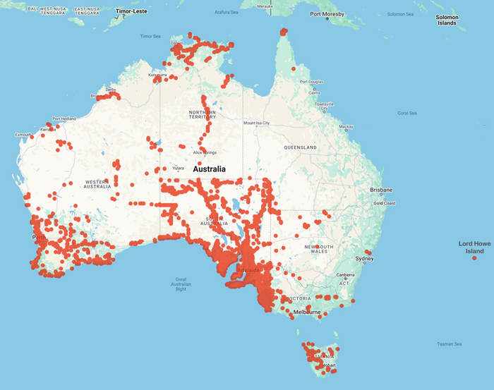 collecting locality map for 'Murfet, D.E.'